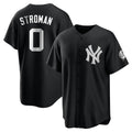 Kdoa NY.Yankees #0 Marcus Stroman Player Black Game Stitched Jerseys
