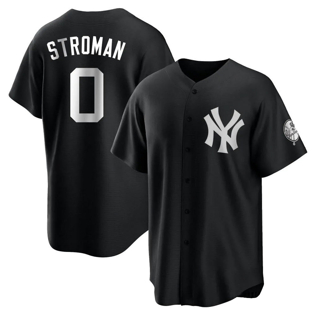 Kdoa NY.Yankees #0 Marcus Stroman Player Black Game Stitched Jerseys