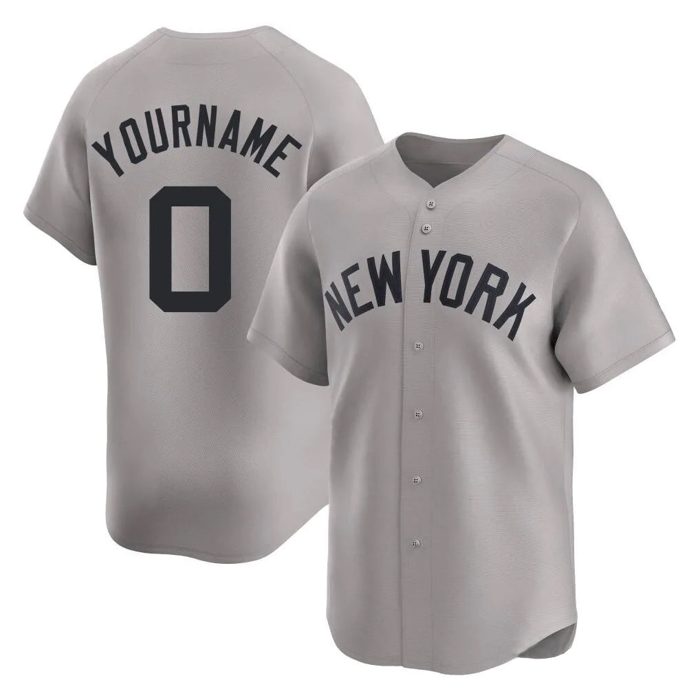 Kdoa NY.Yankees #0 Marcus Stroman Player Gray Limited Home Stitched Jerseys