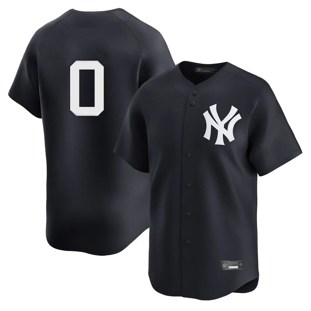 Kdoa NY.Yankees #0 Marcus Stroman Player Navy Alternate Limited Stitched Jerseys