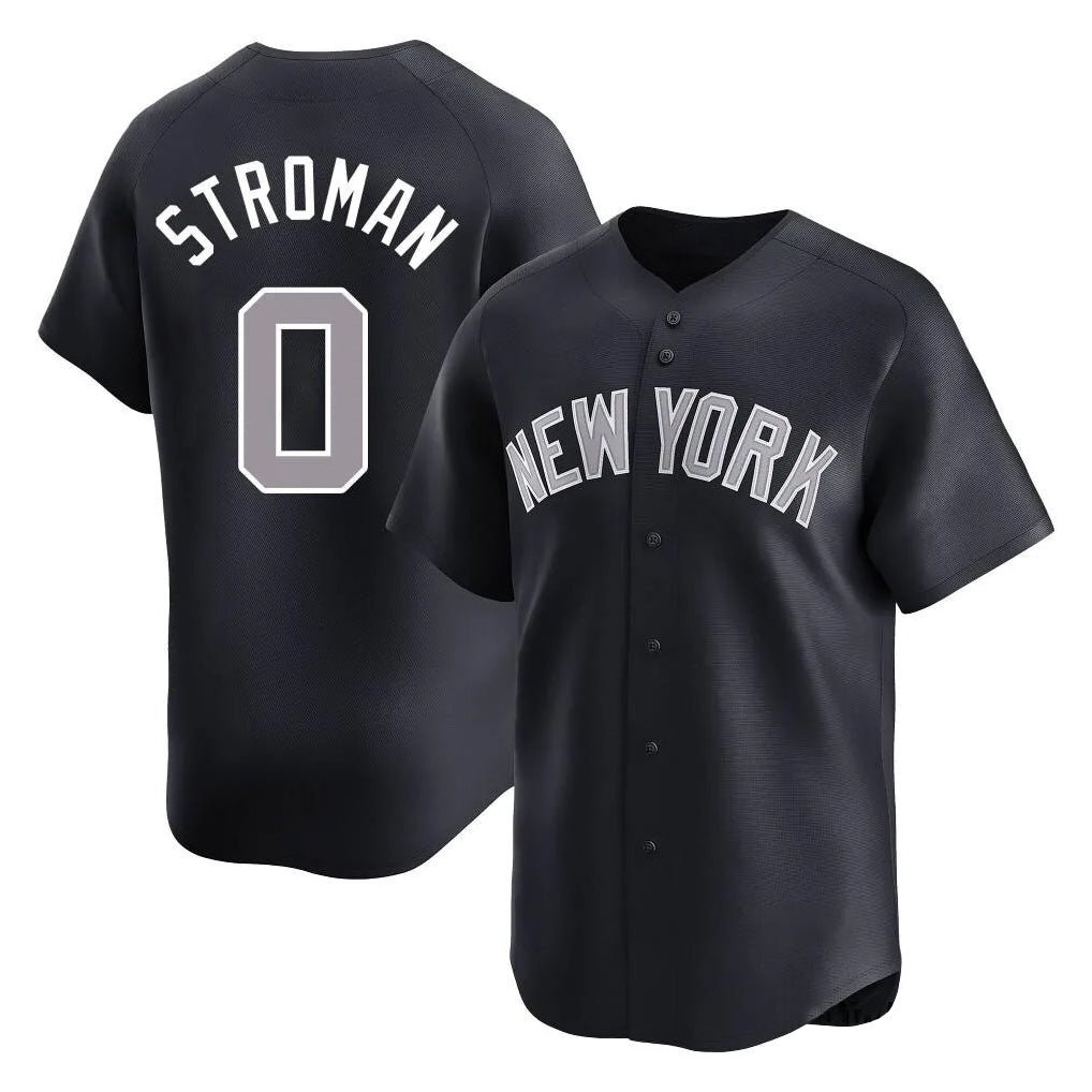 Kdoa NY.Yankees #0 Marcus Stroman Player Navy Limited Home Stitched Jerseys