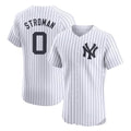 Kdoa NY.Yankees #0 Marcus Stroman Player White Limited Elite Home Stitched Jerseys
