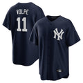 Kdoa NY.Yankees #11 Anthony Volpe Player Navy Game Stitched Jerseys