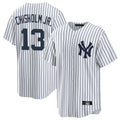 Kdoa NY.Yankees #13 Jazz Chisholm Jr Player White Game Home Stitched Jerseys