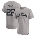 Kdoa NY.Yankees #22 Ben Rice Player Gray Limited Elite Home Stitched Jerseys