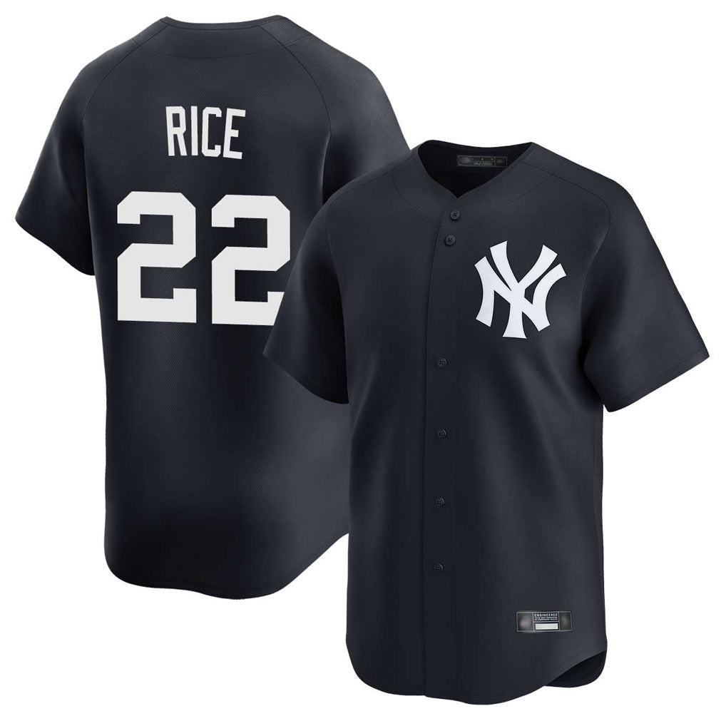Kdoa NY.Yankees #22 Ben Rice Player Navy Alternate Limited Home Stitched Jerseys