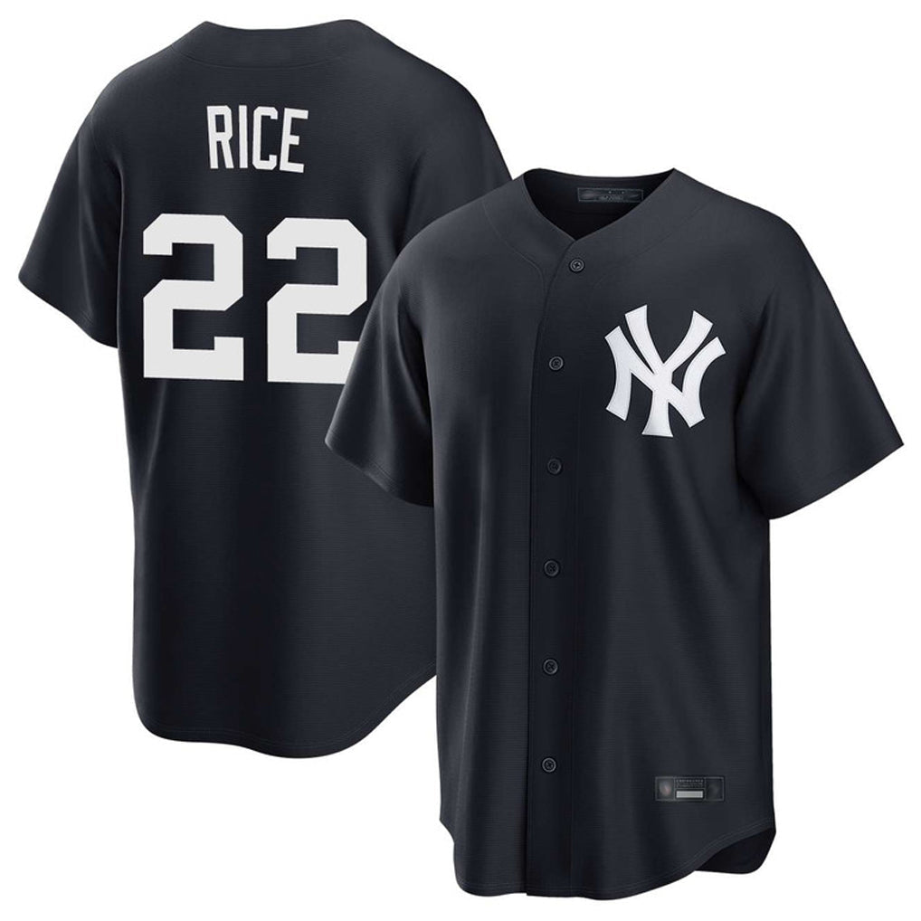 Kdoa NY.Yankees #22 Ben Rice Player Navy Game Home Stitched Jerseys