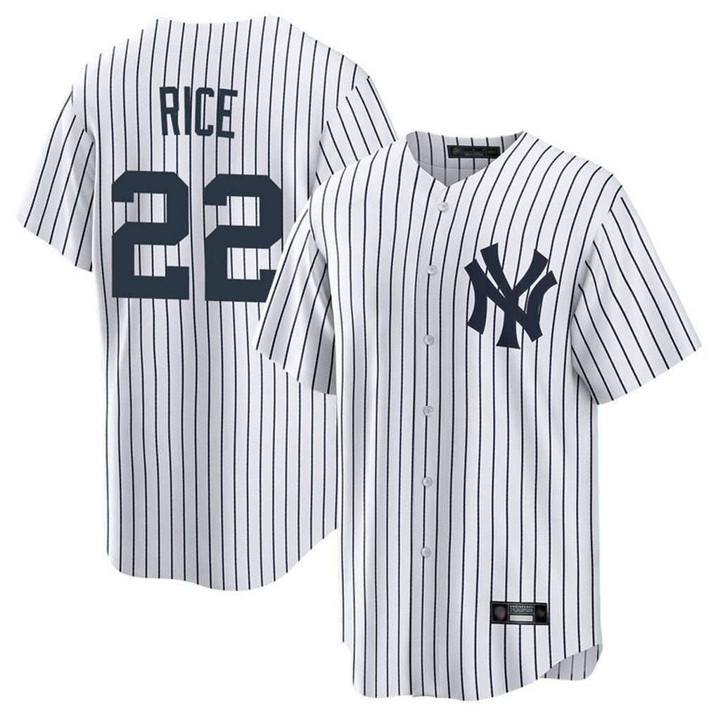 Kdoa NY.Yankees #22 Ben Rice Player White Game Home Stitched Jerseys