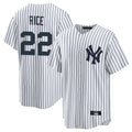 Kdoa NY.Yankees #22 Ben Rice Player White Game Home Stitched Jerseys