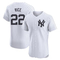 Kdoa NY.Yankees #22 Ben Rice Player White Limited Elite Home Stitched Jerseys
