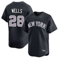Kdoa NY.Yankees #28 Austin Wells Player Navy Limited Home Stitched Jerseys
