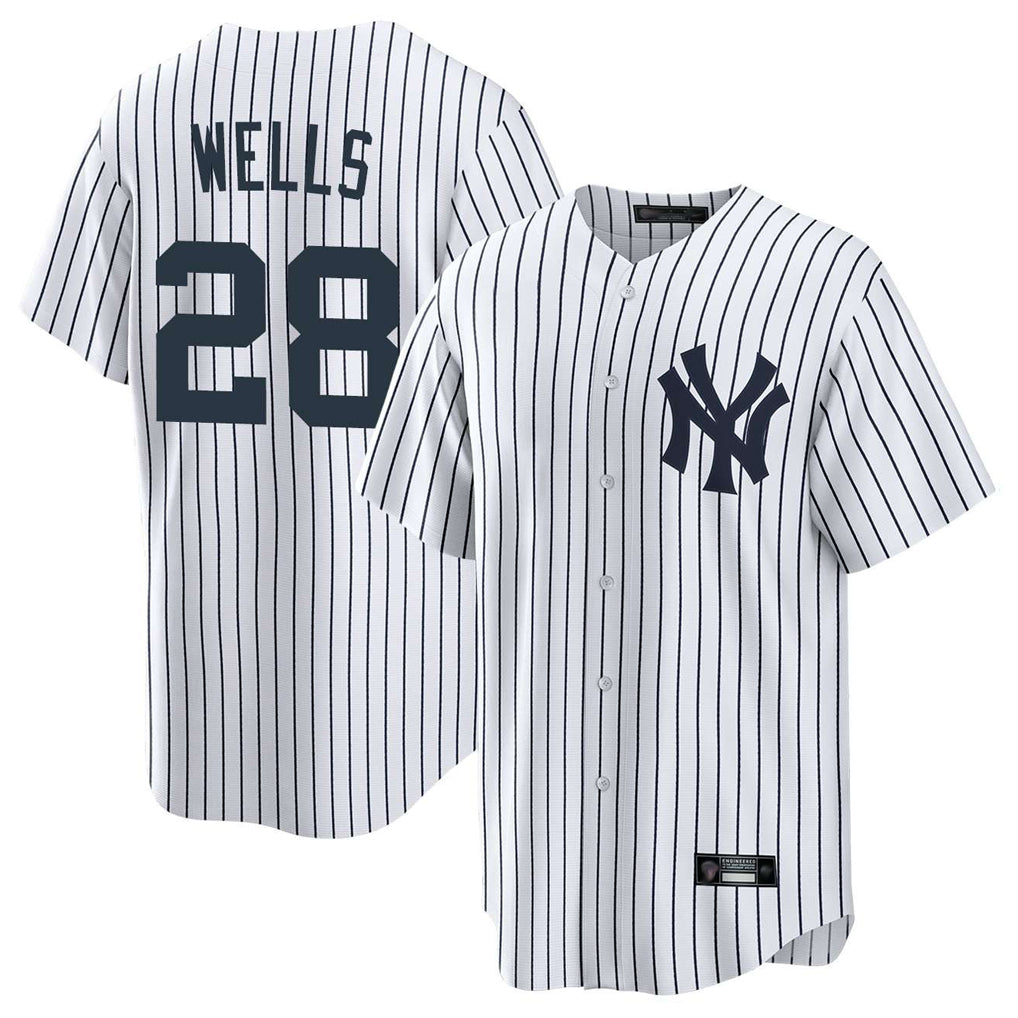 Kdoa NY.Yankees #28 Austin Wells Player White Game Home Stitched Jerseys