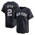 Kdoa NY.Yankees #2 Derek Jeter Player Navy Limited Game Stitched Jerseys