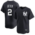 Kdoa NY.Yankees #2 Derek Jeter Player Navy Limited Home Stitched Jerseys