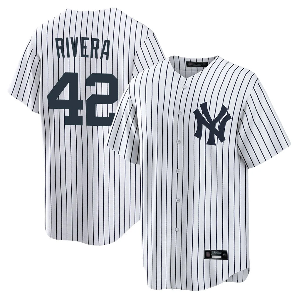 Kdoa NY.Yankees #42 Mariano Rivera Player White Game Home Stitched Jerseys