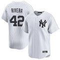 Kdoa NY.Yankees #42 Mariano Rivera Player White Limited Home Stitched Jerseys