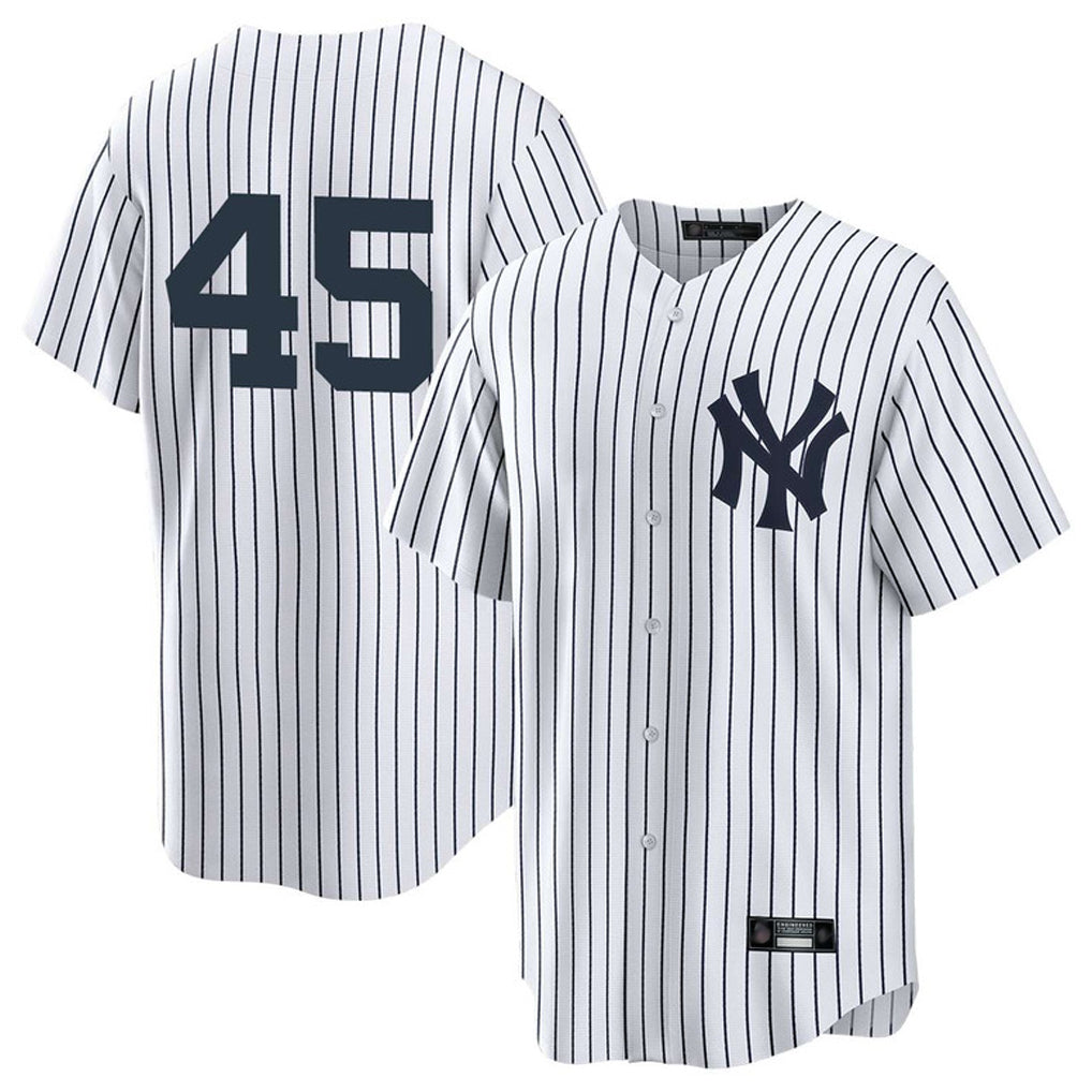 Kdoa NY.Yankees #45 Gerrit Cole Player White Game Home Stitched Jerseys