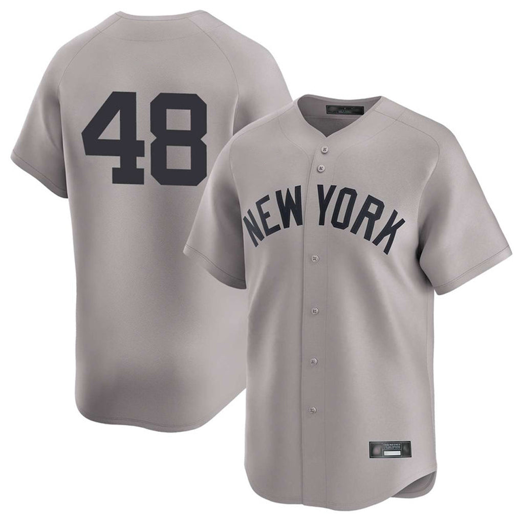 Kdoa NY.Yankees #48 Paul Goldschmidt Player Gray Limited Home Stitched Jerseys