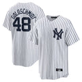Kdoa NY.Yankees #48 Paul Goldschmidt Player White Game Home Stitched Jerseys
