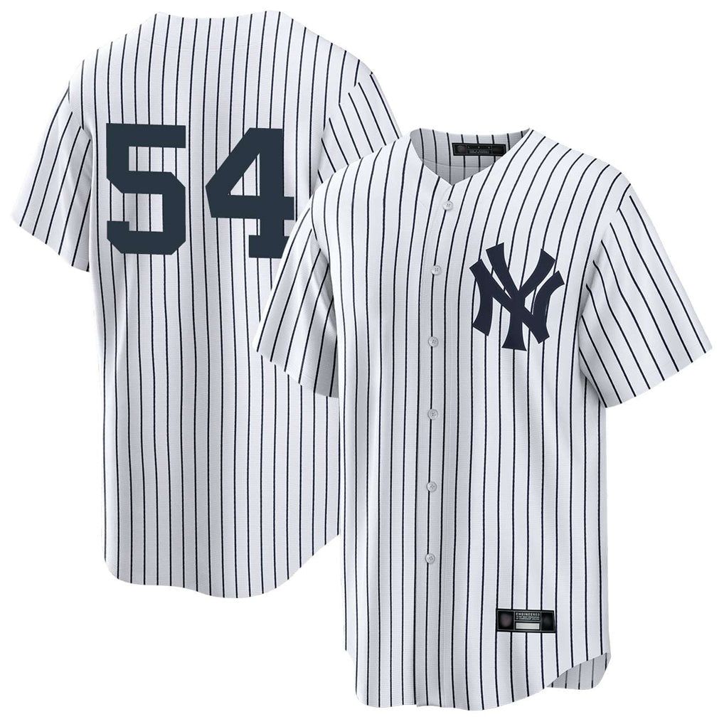 Kdoa NY.Yankees #54 Max Fried Player White Game Home Stitched Jerseys