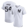 Kdoa NY.Yankees #54 Max Fried Player White Limited Elite Home Stitched Jerseys