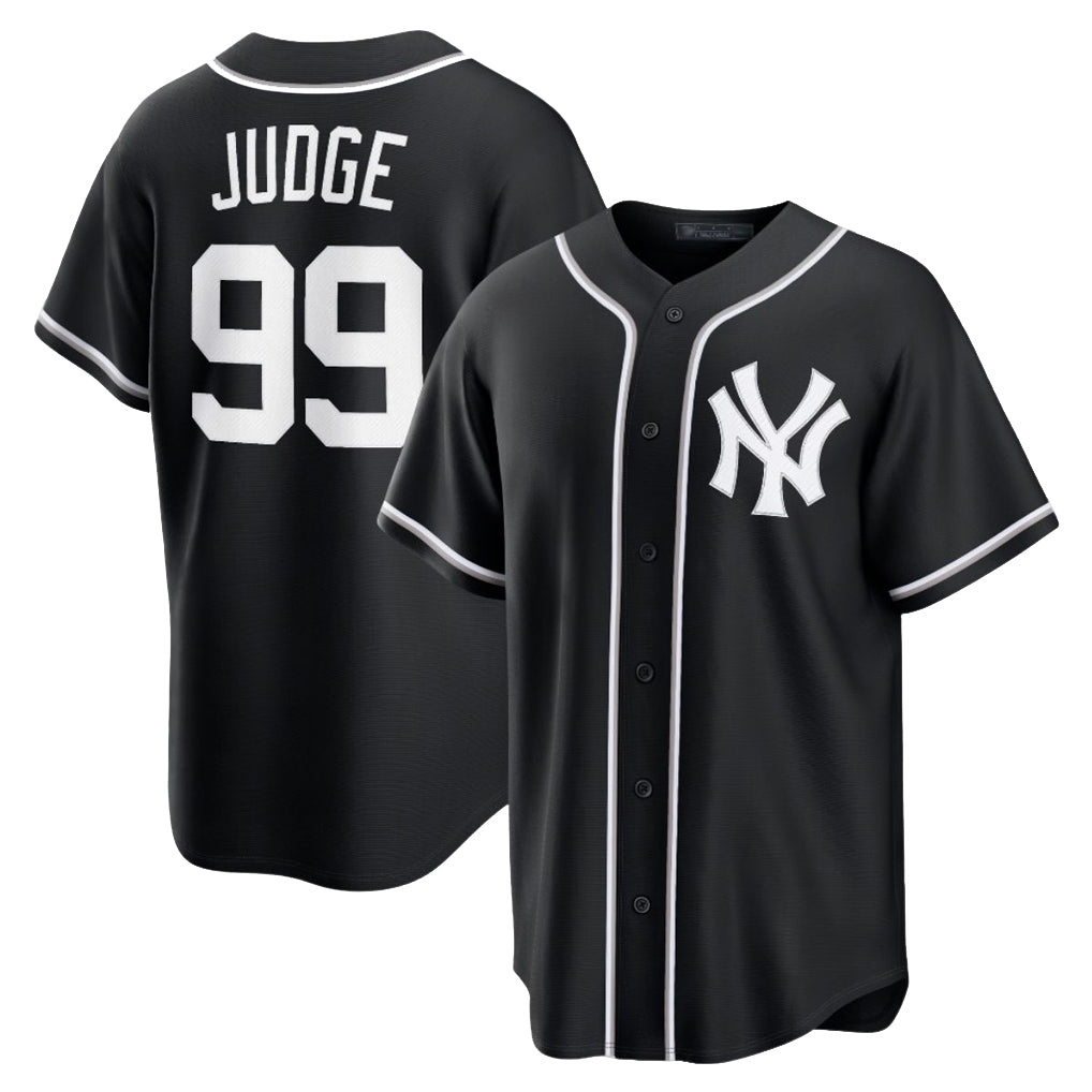 Kdoa NY.Yankees #99 Aaron Judge Player Black Out Game Stitched Jerseys