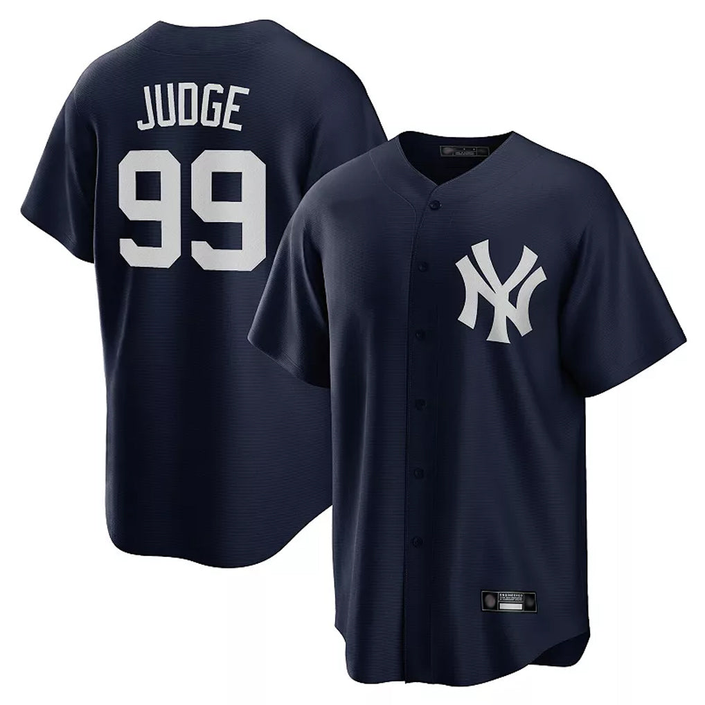 Kdoa NY.Yankees #99 Aaron Judge Player Navy Game Stitched Jerseys