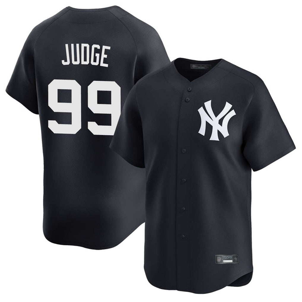 Kdoa NY.Yankees #99 Aaron Judge Player Navy Limited Game Stitched Jerseys