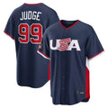 Kdoa NY.Yankees #99 Aaron Judge Player Navy USA 2026 World Classic Limited Game Stitched Jerseys