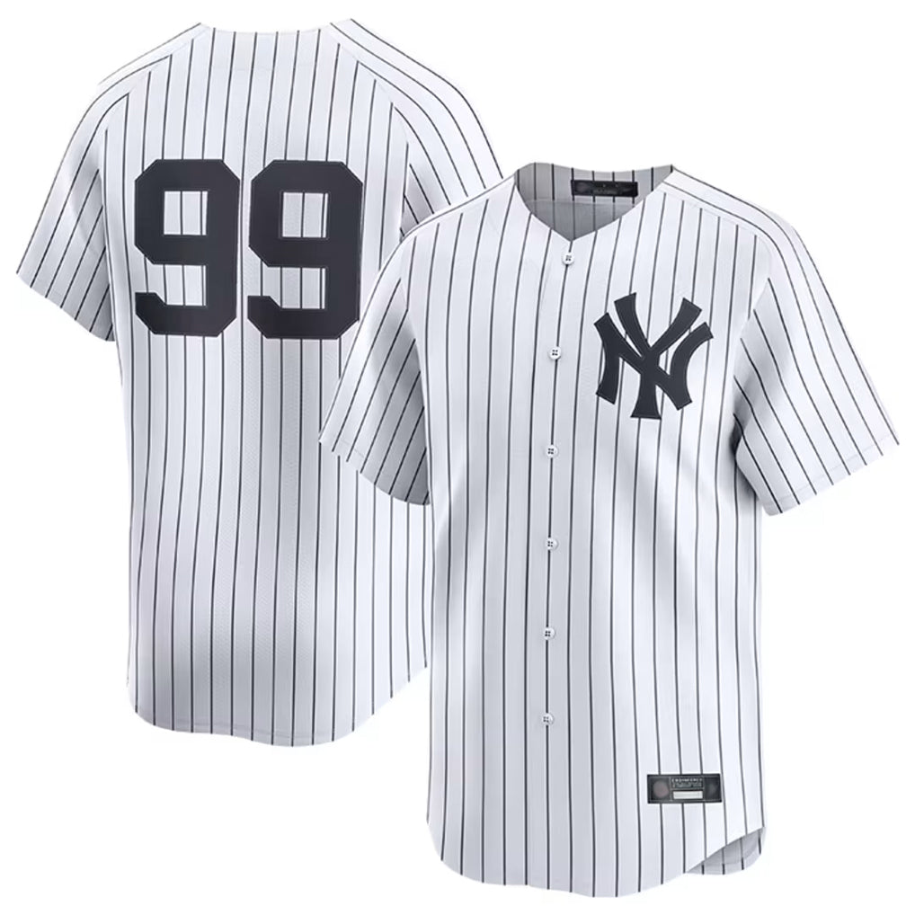 Kdoa NY.Yankees #99 Aaron Judge Player White Limited Home Stitched Jerseys