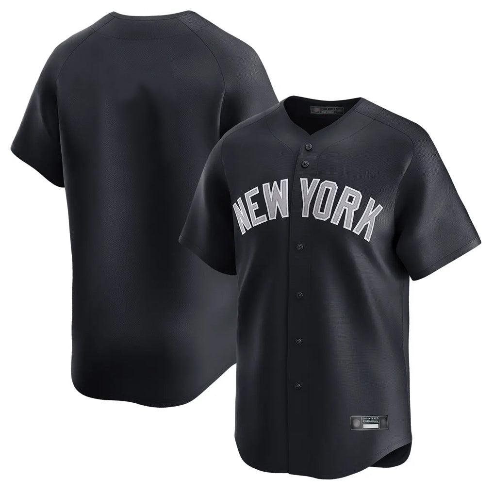 Kdoa NY.Yankees Blank Player Navy Limited Stitched Jerseys