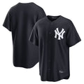 Kdoa NY.Yankees Blank Player Navy Replica Game Stitched Jerseys