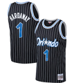 Kdoa O.Magic #1 Penny Hardaway Mitchell & Ness Black Hardwood Classics Swingman Jerseys