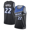 Kdoa O.Magic #22 Franz Wagner Black Swingman Jerseys - Statement Edition