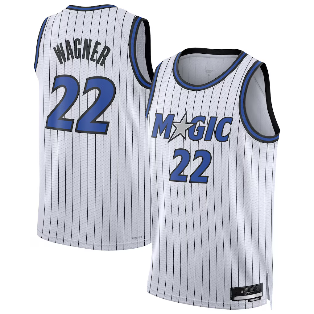 Kdoa O.Magic #22 Franz Wagner White Swingman Player Jerseys - Association Edition