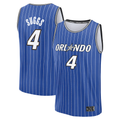 Kdoa O.Magic #4 Jalen Suggs Blue Fast Break Jerseys - Icon Edition