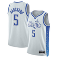 Kdoa O.Magic #5 Paolo Banchero Silver 2025-26 Swingman Jerseys - City Edition