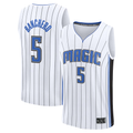 Kdoa O.Magic #5 Paolo Banchero  White Fast Break Replica Player Jerseys - Association Edition