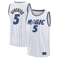 Kdoa O.Magic #5 Paolo Banchero  White Fast Break Replica Player Jerseys - Association Edition