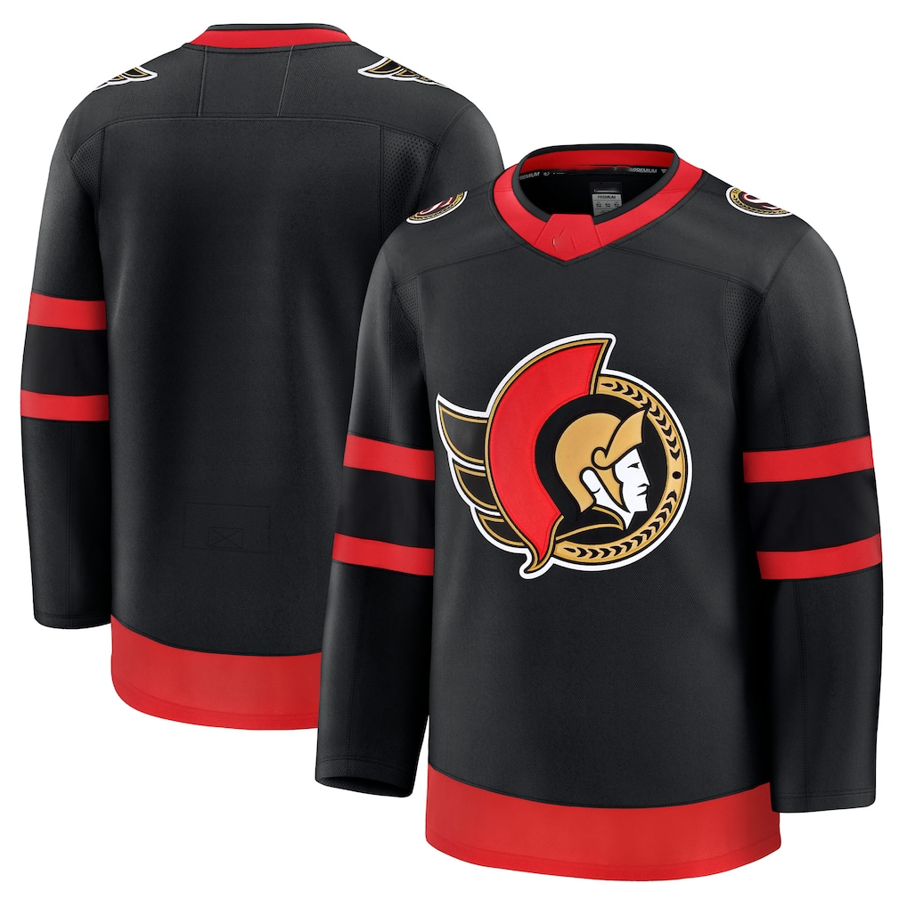 Kdoa O.Senators Black Home Premium Jerseys