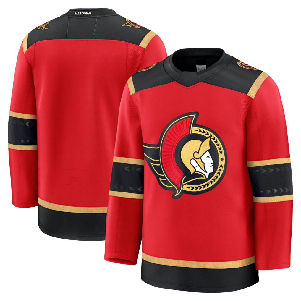 Kdoa O.Senators Red Alternate Premium Jerseys