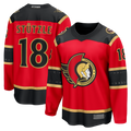 Kdoa O.Senators #18 Tim Stutzle Red Alternate Breakaway Jerseys