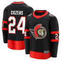Kdoa O.Senators #24 Dylan Cozens Black Home Breakaway Jerseys