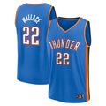 Kdoa OC.Thunder #22 Cason Wallace Blue Fast Break Replica Player Stitched Jerseys - Icon Edition