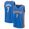 Kdoa OC.Thunder #7 Chet Holmgren Blue Fast Break Replica Player Stitched Jerseys - Icon Edition