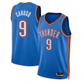 Kdoa OC.Thunder #9 Alex Caruso Blue Swingman Stitched Jerseys- Icon Edition