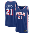 Kdoa P.76ers #21 Joel Embiid  Royal Fast Break Replica Player Jerseys - Icon Edition