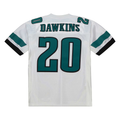 Kdoa P.Eagles 1996 #20 Brian Dawkins Mitchell & Ness White Authentic Throwback Retired Player Stitched Puhic Jersey