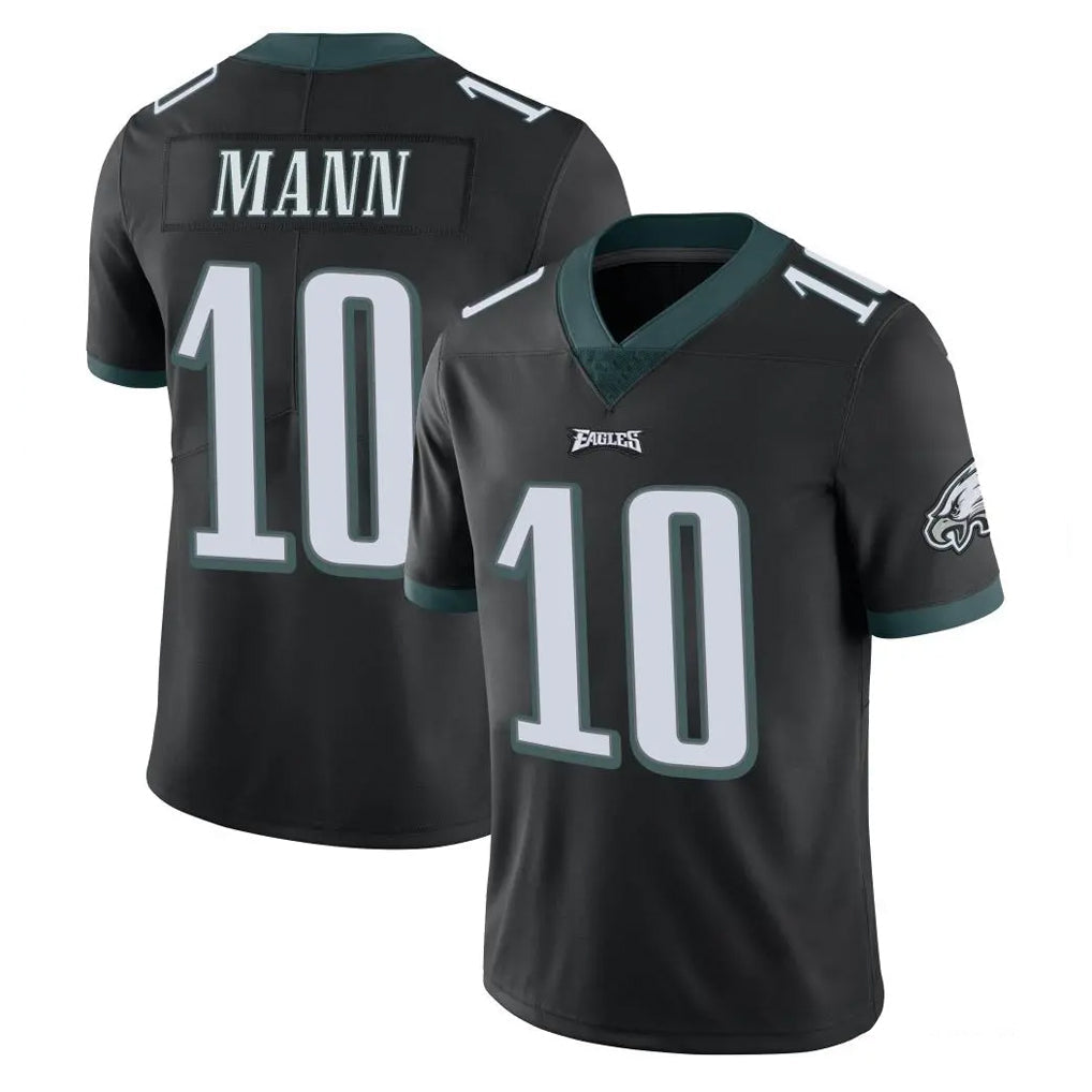 Kdoa P.Eagles #10 Braden Mann Player Black Limited Vapor Untouchable Home Game Stitched Jerseys
