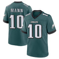 Kdoa P.Eagles #10 Braden Mann Player Green Home Game Stitched Jerseys